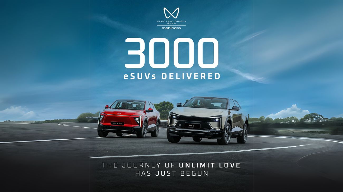 Mahindra Delivers 3,000 eSUVs Within Weeks of Launch
